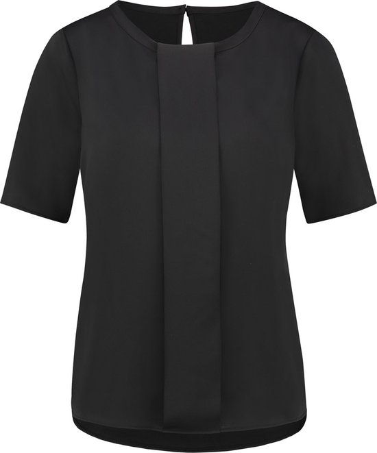 Supertrash Top Blouse Dames Shirt Korte Mouw Zwart 36 bol