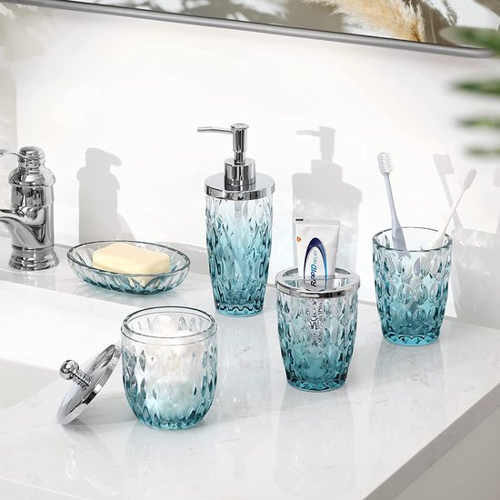 Crystal bathroom cheap accessories