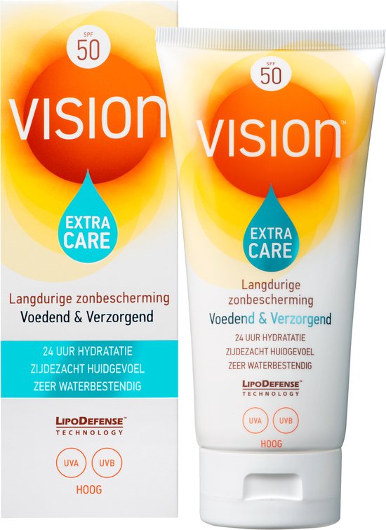 Vision Extra Care SPF 50 - Zonnebrand - Factor 50 - 180 ml