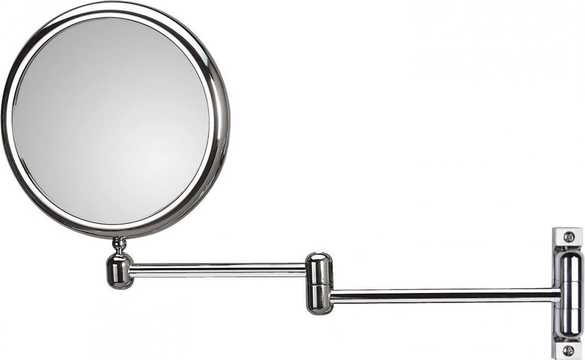 Koh-I-Noor vergrootspiegel dubbele arm Ø23cm DOPPIOLO x3 chroom