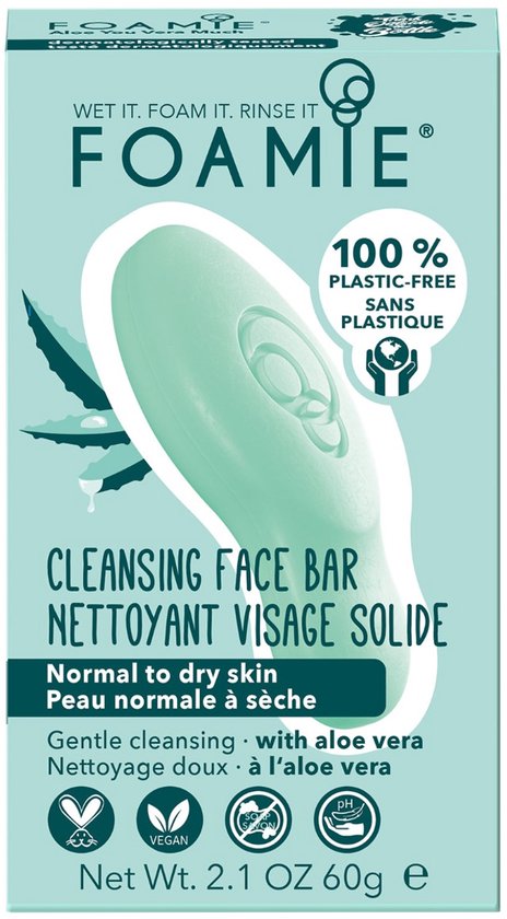 Foamie Face Bar Aloe You Vera Much | bol