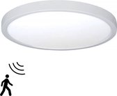 Highlight - Plafondlamp Piatto Ø 30,5 cm Sensor wit