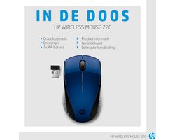 Wireless Mouse HP 7KX11AA#ABB Light Blue