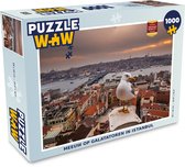 Puzzel Meeuw - Istanbul - Architectuur - Legpuzzel - Puzzel 1000 stukjes volwassenen