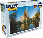 Puzzel Sagrada Familia op een middag in Barcelona - Legpuzzel - Puzzel 1000 stukjes volwassenen