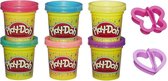 Play-Doh Glitter Plasticine - 6 Potjes