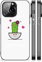 Hoesje maken iPhone 14 Pro Max Smartphone Hoesje met Zwarte rand Cactus Glad