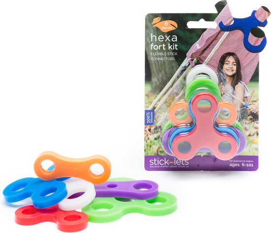 Stick-lets, set van 6 stuks