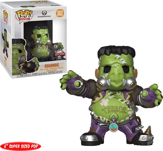 Pop! Games: Overwatch - 6 Inch Oversized Roadhog Exclusive (Junkenstein's Monster) FUNKO