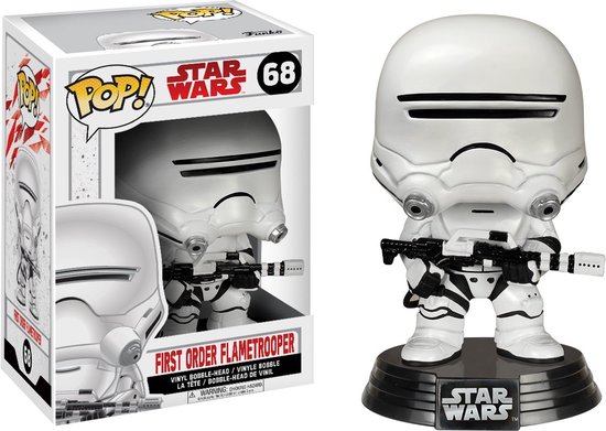 Funko Pop! Star Wars: The Force Awakens First Order Flametrooper - Verzamelfiguur