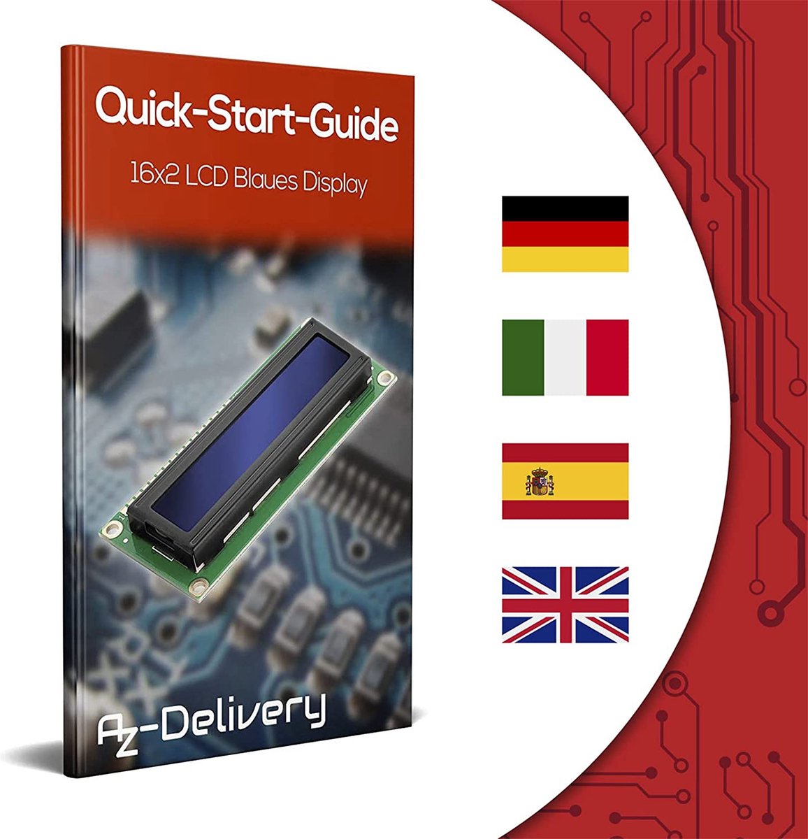 Display LCD 16x2 I2C Verde HD44780 - Arduino E Cia - Foto 2