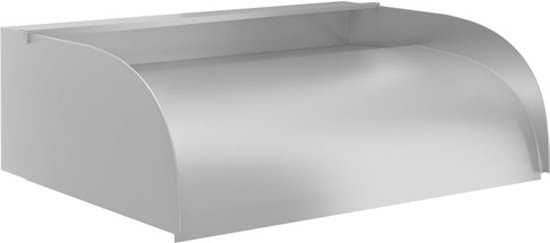vidaXL - Waterval - met - LED's - 45x34x14 - cm - roestvrij - staal - 304