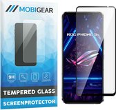 Mobigear Screenprotector geschikt voor ASUS ROG Phone 5s Glazen | Mobigear Premium Screenprotector - Case Friendly - Zwart