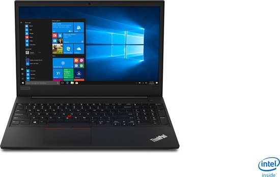 Lenovo ThinkPad E590 Intel® Core™ i3 i3-8145U Laptop 39,6 cm (15.6") Full HD 8 GB DDR4-SDRAM 256 GB SSD Wi-Fi 5 (802.11ac) Windows 10 Pro Zwart - Lenovo - Hoofdafbeelding