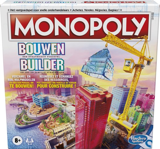 Monopoly Bouwen - Belgische Editie - Bordspel