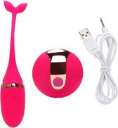 Clitoris en G-spot stimulator met afstandsbediening | Vibrators voor vrouwen | 10 Standen | Sex Toys | Sex | Dildo | Vagina | Roze