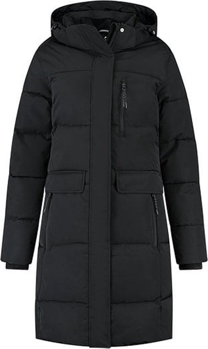 Kjelvik dames winterjas - winterparka dames - Clea - zwart - maat