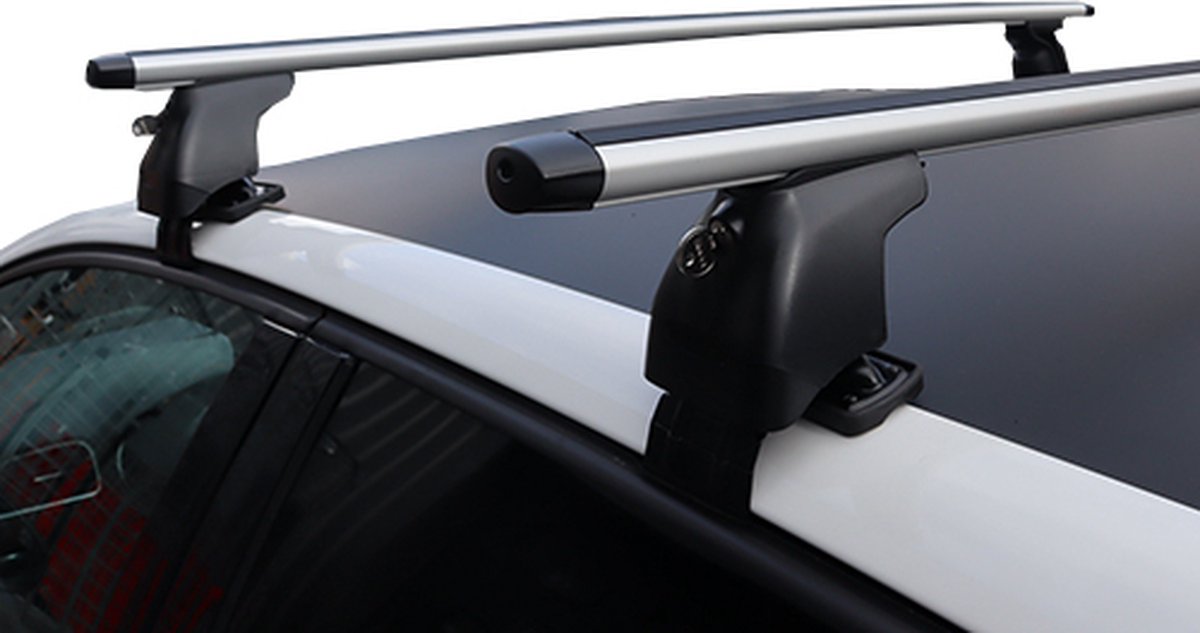 Dakdragers geschikt voor Skoda Fabia (MkII) (5J) 5 deurs hatchback 2007 t/m 2014 - aluminium