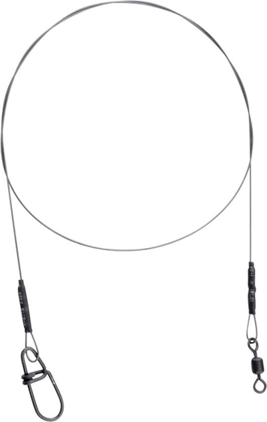 Spro Matt Black Leader Titane - 30 cm - 10 kg