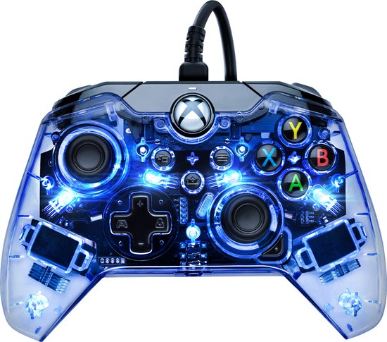 PDP Afterglow - Xbox Controller - Transparant met Ledverlichting - Xbox Series X|S & Xbox One