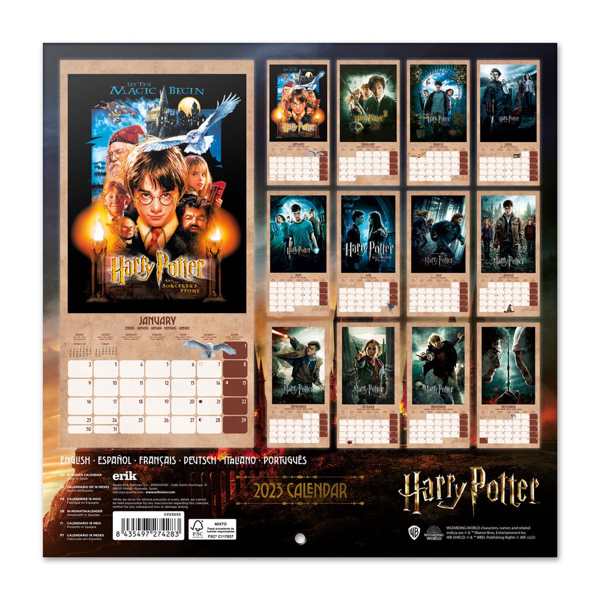 Harry Potter Kalender 2023