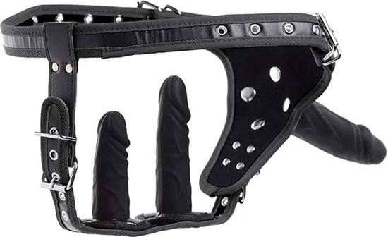 XR Brands AG785 - Double Penetration Strap On Harness | bol.com