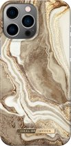 iDeal of Sweden hoesje voor iPhone 14 Pro Max - Backcover - Fashion Case - Golden Sand Marble