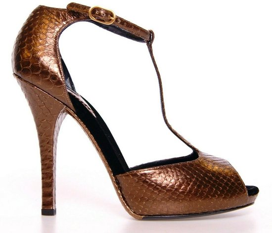 Lucida Bronze Leather Fabric Women's Pump main image 1