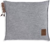 Coussin Knit Factory Jay 50x50 Gris Clair