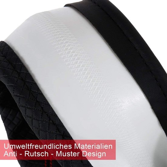 Auto Stuurhoes Usa Boksen Vlag Ademend Stuurwiel Covers Anti-Slip Auto Stuurwiel Protector 38Cm Voor Suv Mannen Auto accessoires