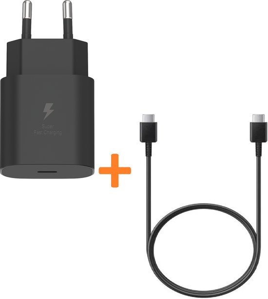 Chargeur Rapide avec Chargeur USB-C pour Samsung S22/S21/S20/ Plus/... |  bol.com