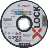 Bosch Doorslijpschijf Xlock Rapido 125x1x22