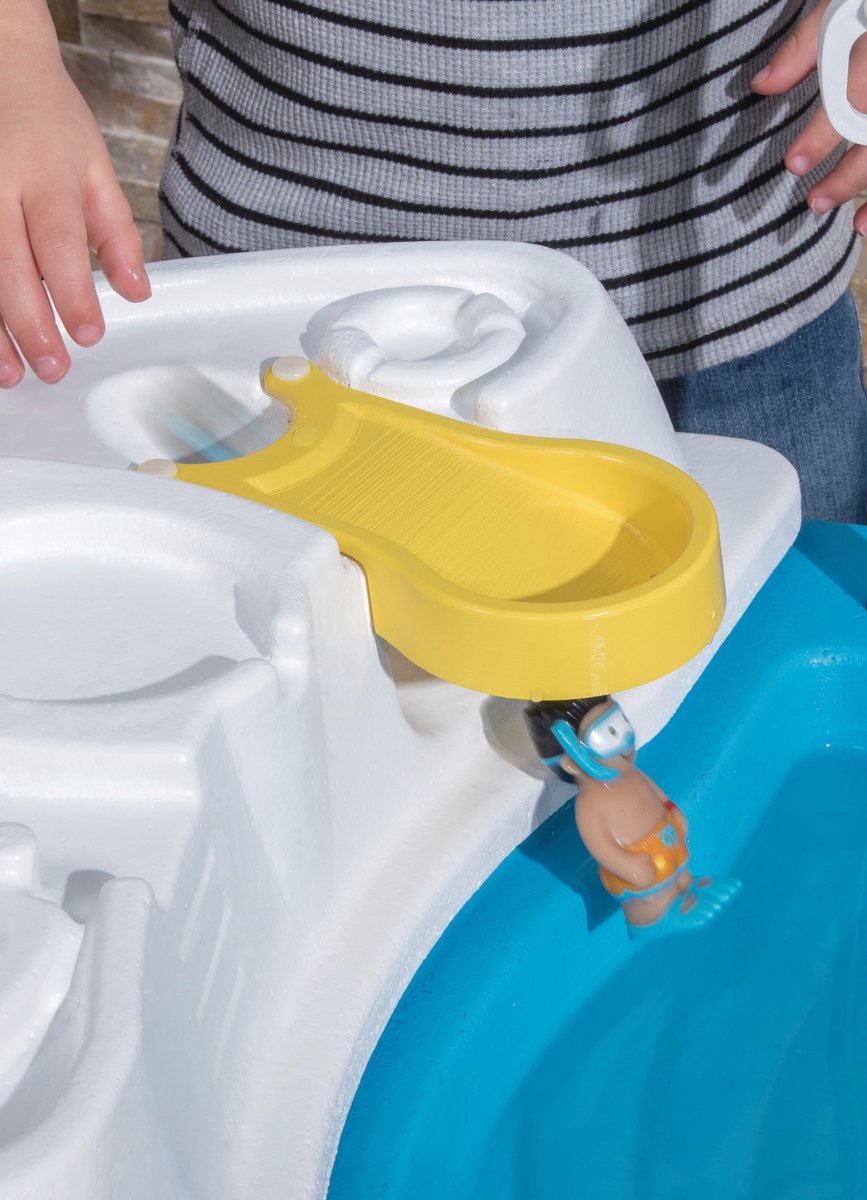 Step2 Fiesta Cruise Boot Watertafel - Met Deksel en 10 accessoires - Waterspeelgoed voor kind - Activiteitentafel met water voor de tuin / buiten — afbeelding 3