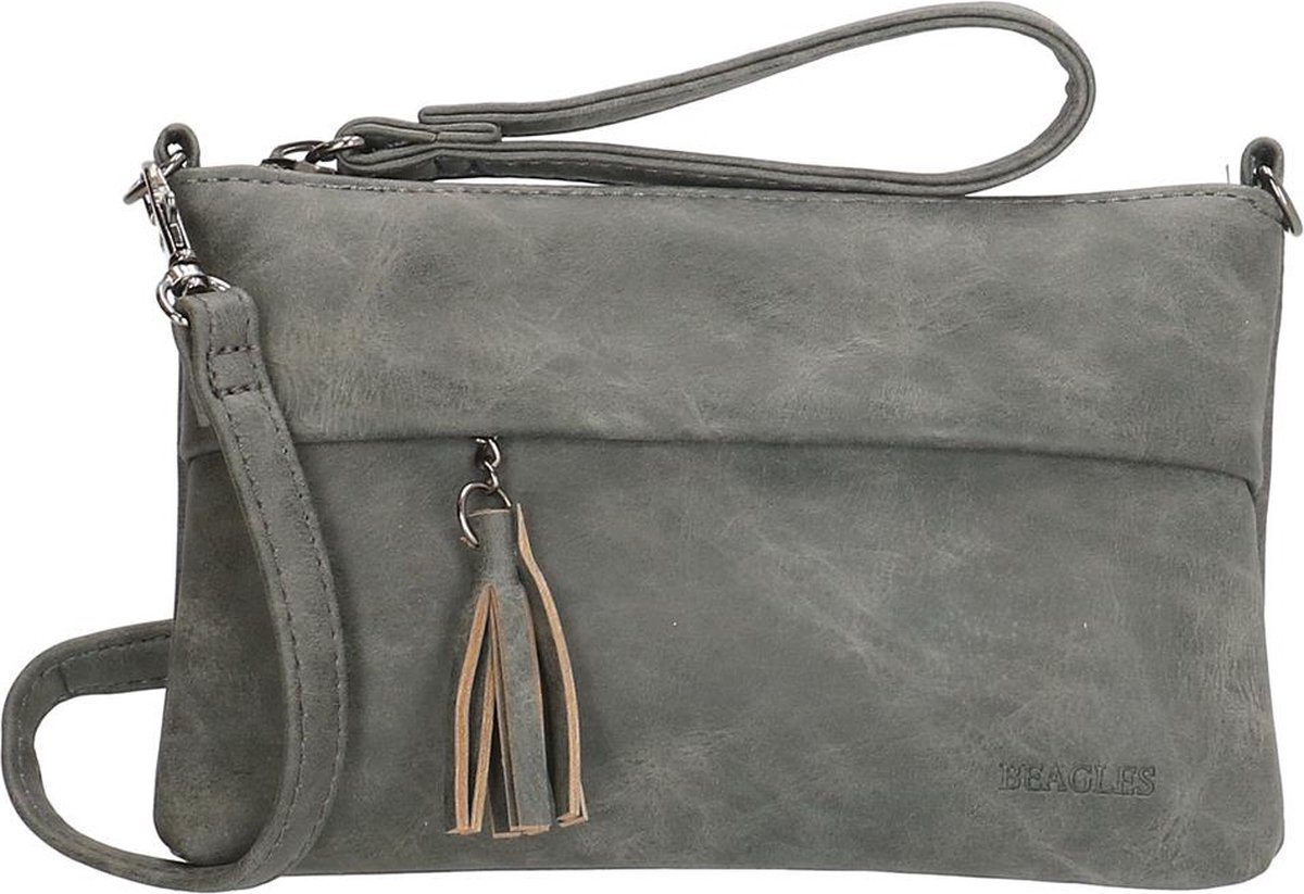 Beagles La Costera Crossbody Schoudertas - Grijs