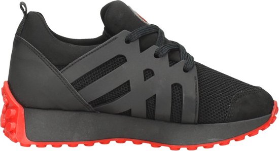 Red-Rag 13673 Lage sneakers - Jongens - Zwart - Maat 34