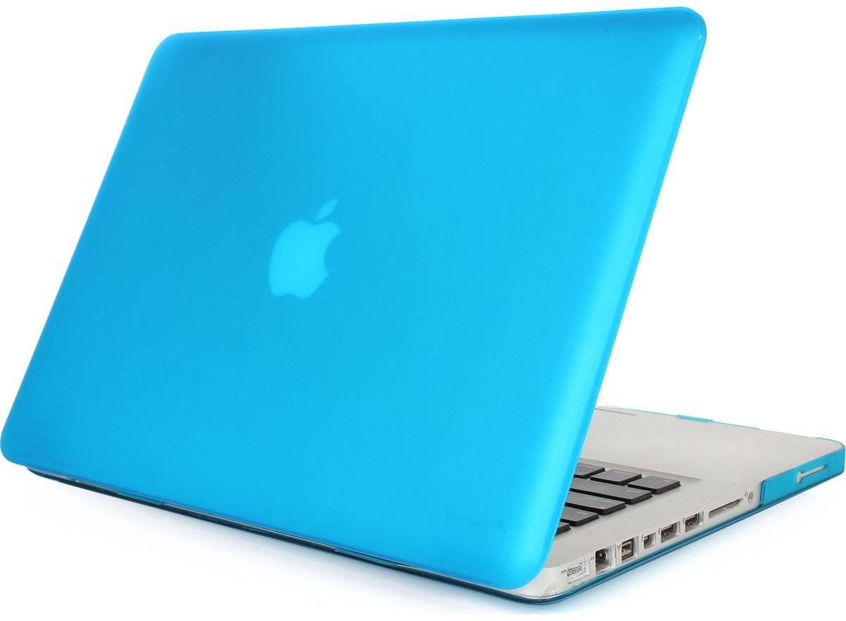 Mobigear Laptophoes geschikt voor Apple MacBook Pro 13 Inch (2016-2019) Hoes Hardshell Laptopcover MacBook Case | Mobigear Matte - Blauw - Model A1706 / A1708 / A1989 / A2159