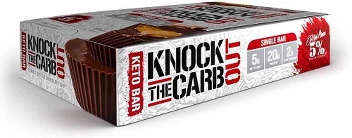 Knock the Carb Out Bar 10repen Peanut Butter Choco