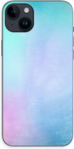 Case Company® - Hoesje geschikt voor iPhone 14 Plus hoesje - Mist pastel - Soft Cover Telefoonhoesje - Bescherming aan alle Kanten en Schermrand