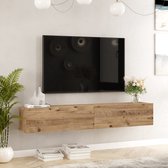 Tv-meubel Lapinlahti 180x31,5x29,5cm houtkleurig