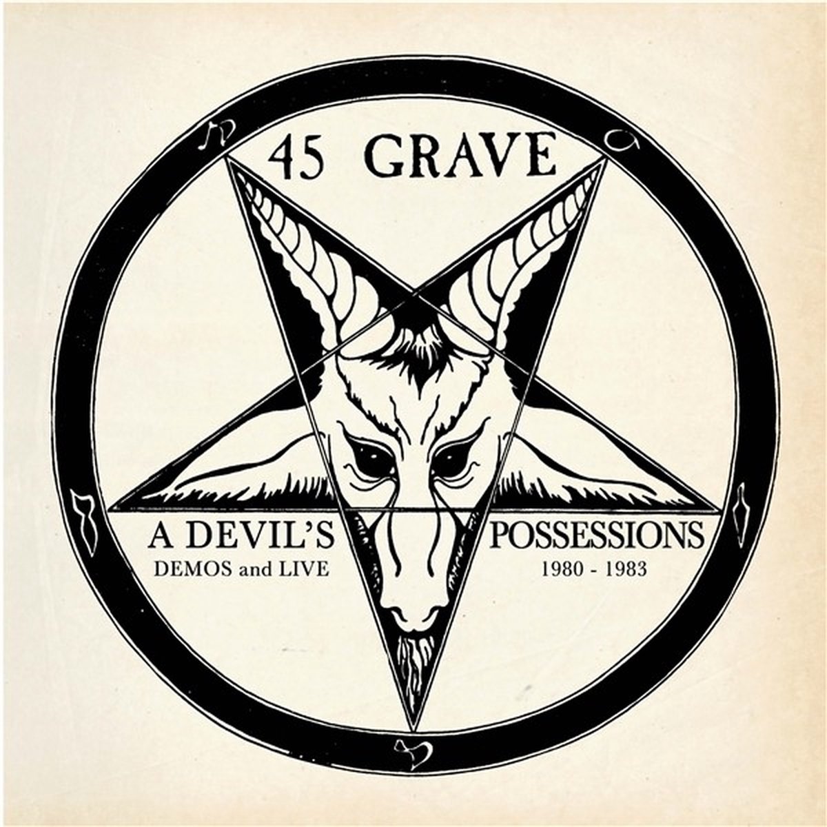 45 Grave - A Devil's Possessions - Demos & Live 1980-1983 (LP) (Coloured Vinyl) (Limited Edition)