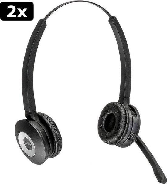 2x Jabra Pro 930 Duo UC Headset