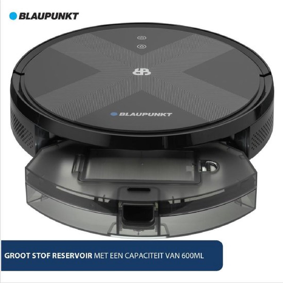 Blaupunkt Bluebot XVAC BPKVCBB1XVB ‚Äì Robotstofzuiger met optie tot Dweilfunctie ‚Äì...