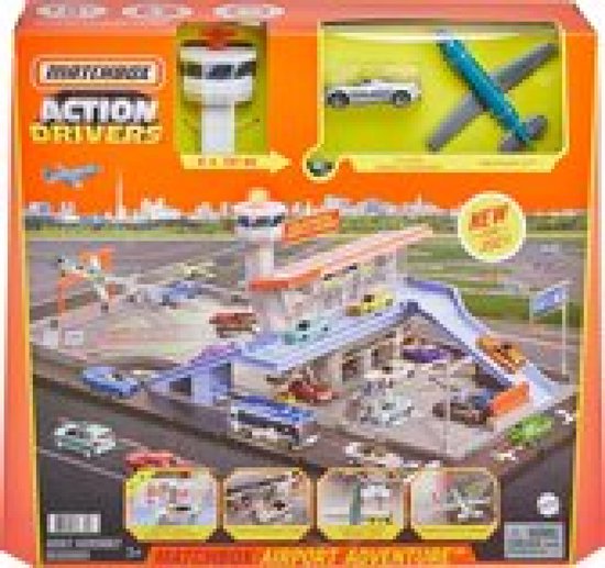 Matchbox Action Drivers Airport - Ensemble de jeu | bol.com