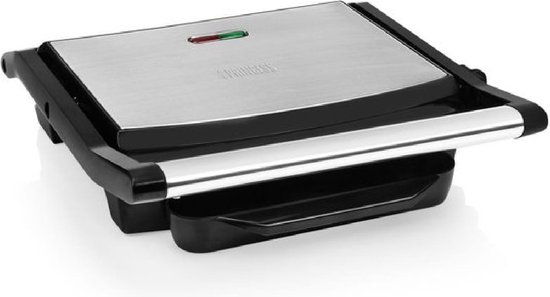 Princess Panini Grill Pro - Contactgrill - 2000W - Zwart/RVS - Grill