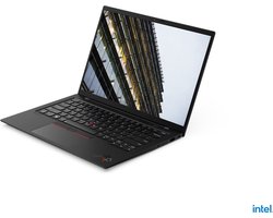 Lenovo ThinkPad X1 Carbon Gen 9 Intel® Core™ i7 i7-1165G7 Laptop 35,6 cm (14") WUXGA 16 GB LPDDR4x-SDRAM 512 GB SSD Wi-Fi 6 (802.11ax) Windows 10 Pro Engels Zwart