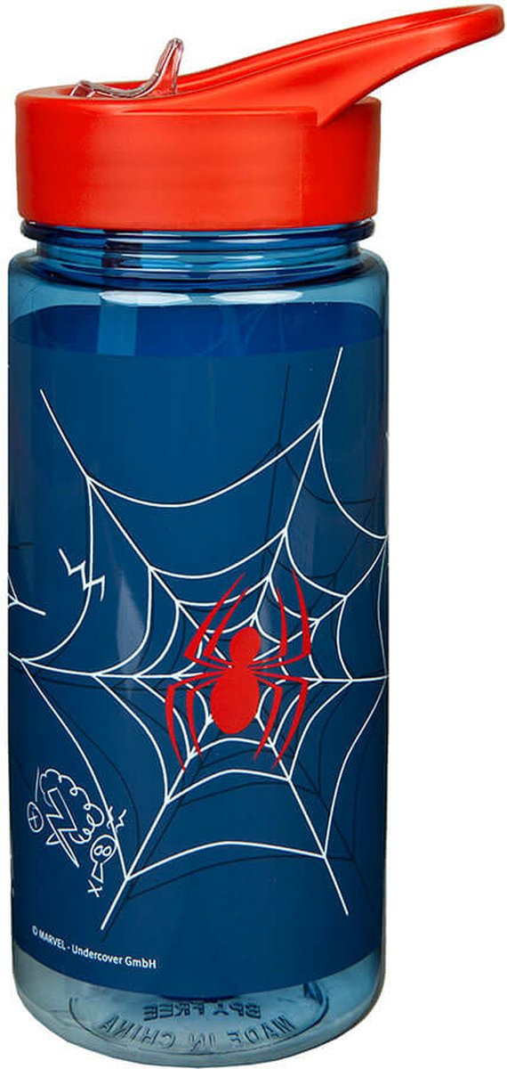 Marvel Spider-Man Stainless Steel Water Bottle - 500 Ml Vacuum Insulated, BPA-Free
