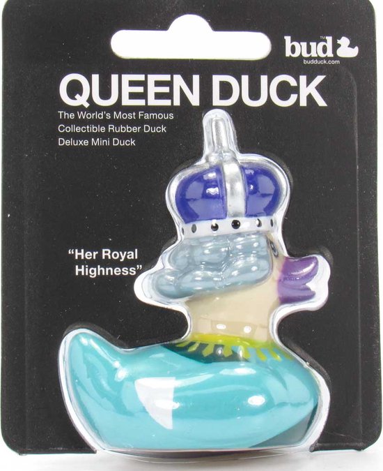 Deluxe Mini Queen Duck van Bud Duck: Mooiste Design badeend ter Wereld van Deluxe — afbeelding 3
