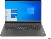 Lenovo IdeaPad 5 5500U Notebook 39,6 cm (15.6") Full HD AMD Ryzen™ 5 16 GB DDR4-SDRAM 512 GB SSD Wi-Fi 6 (802.11ax) Windows 11 Home Grijs