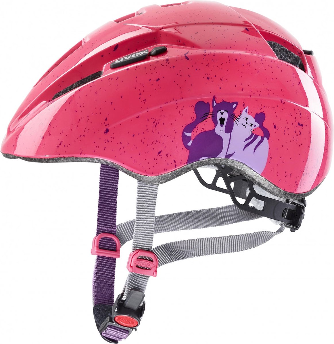uvex Kid 2 Fietshelm Kind Blue - Unisex - maat 46-52 – foto 6