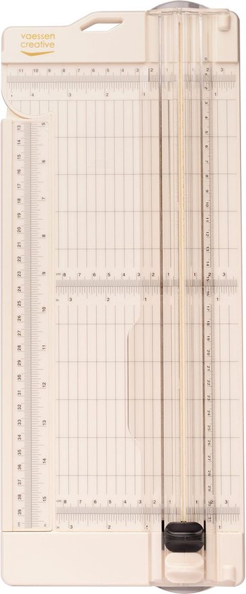 Foto: Vaessen creative papiersnijder riller 11 4 x 30 5cm ivoor